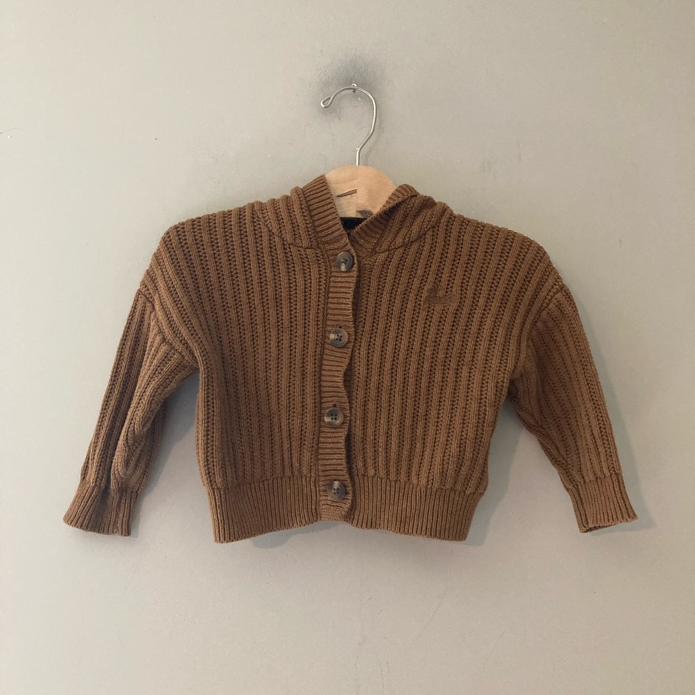 $23 ADD ON roots baby ribbed‎ organic chunky sweater 18-24M Zara Mini Boden
